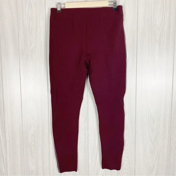 Liverpool | Maroon Drew Skinny Ankle Leggings Size 10 - Picture 2 of 8